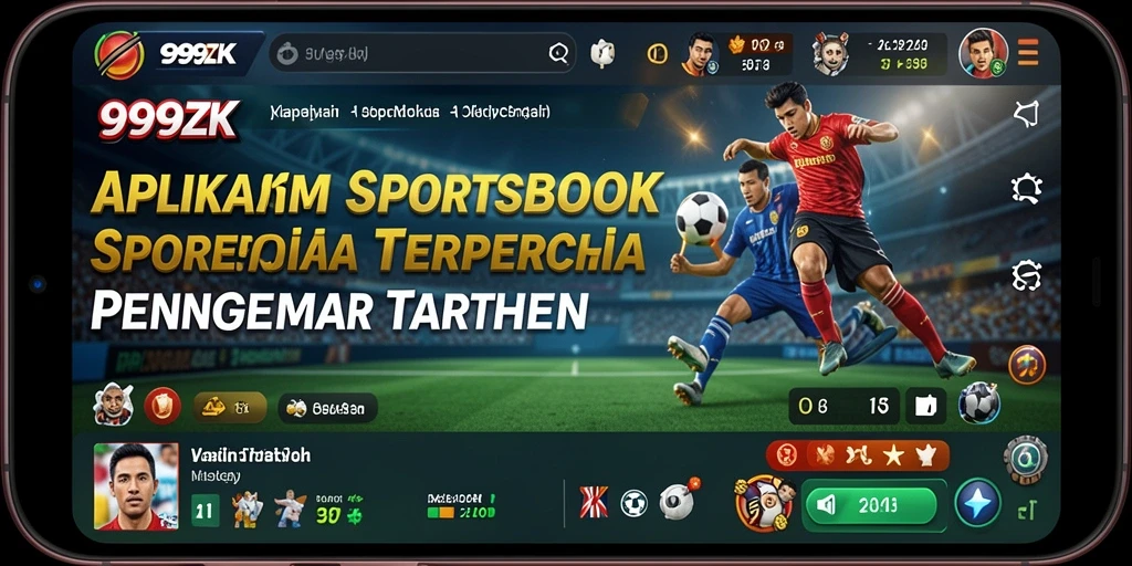 Screenshot gameplay 999ZK yang menampilkan antarmuka Sportsbook.