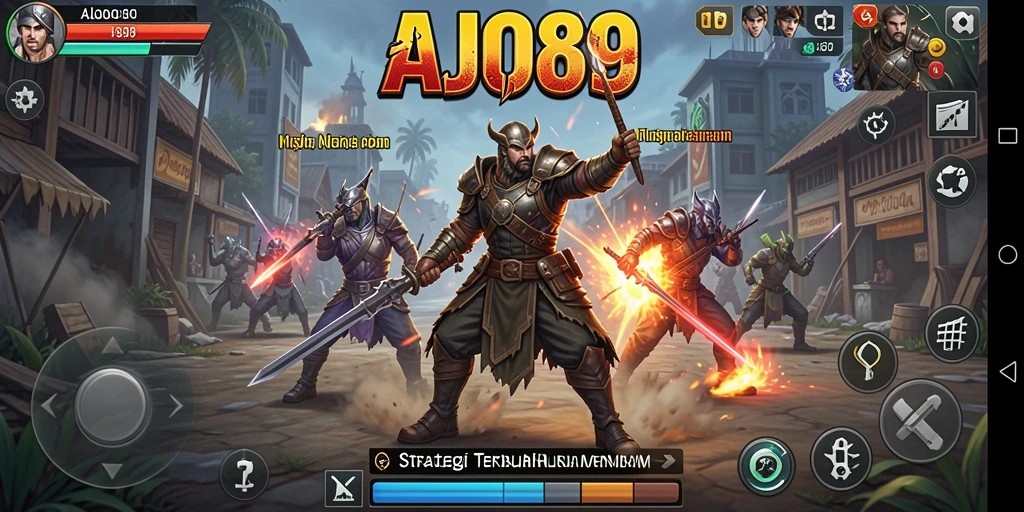 Tampilan menarik dari gameplay AJO89 yang penuh strategi.