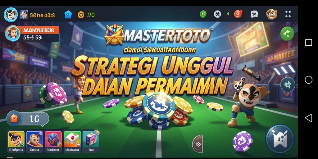 Tampilan menarik dari gameplay MASTERTOTO yang menampilkan strategi di lapangan.