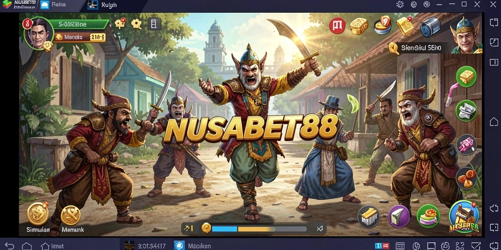 Tampilan layak NUSABET88 dengan gameplay yang memikat.