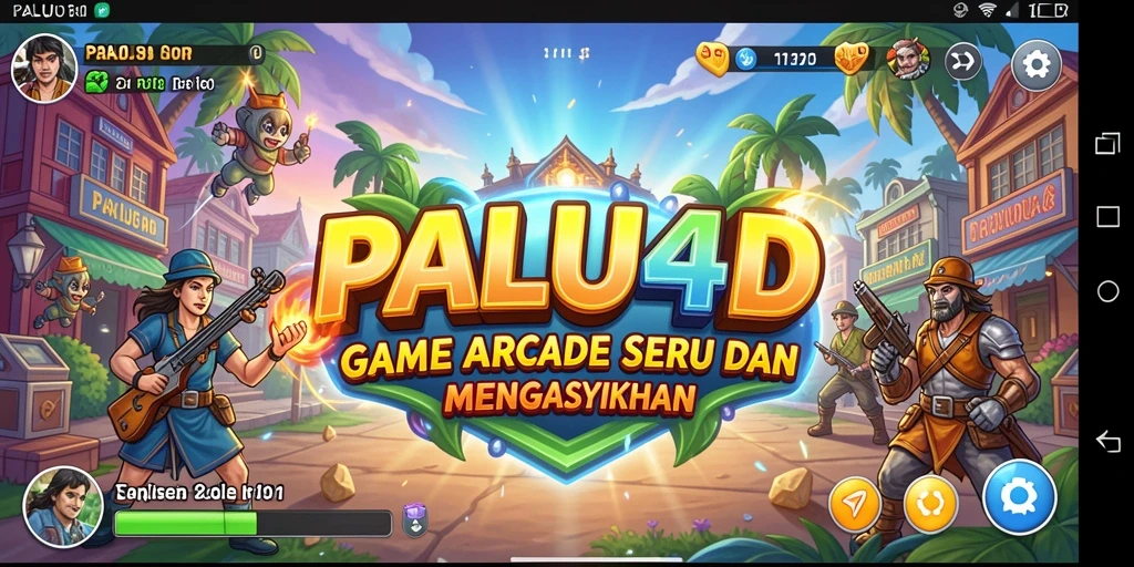 Screenshot utama PALU4D menampilkan gameplay seru dan menantang.