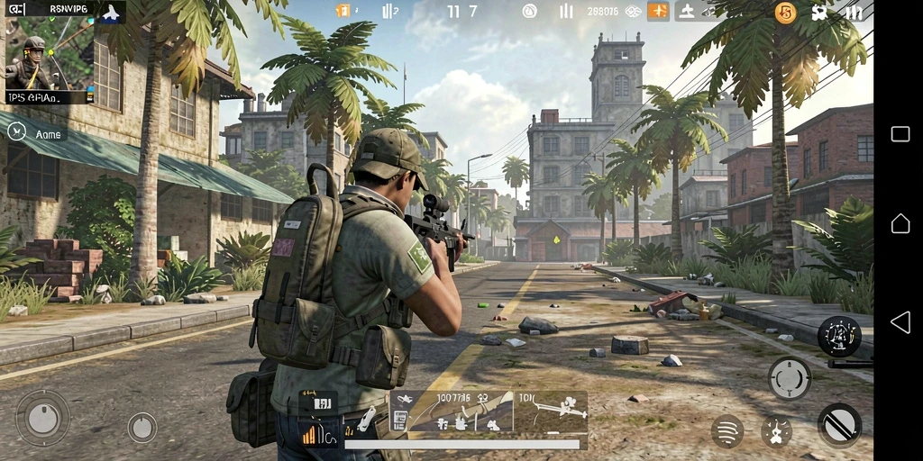 Screenshot gameplay RSNVIP6 yang menunjukkan aksi mendebarkan.